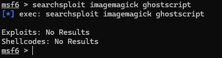 Metasploit — tentatives successives pour récupérer un résultat dans un environnement contraint