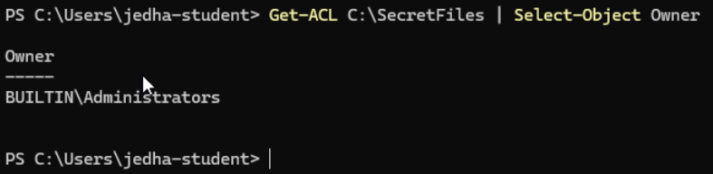 Capture d'une console PowerShell avec des recherches système